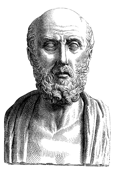 Bust of Hippocrates